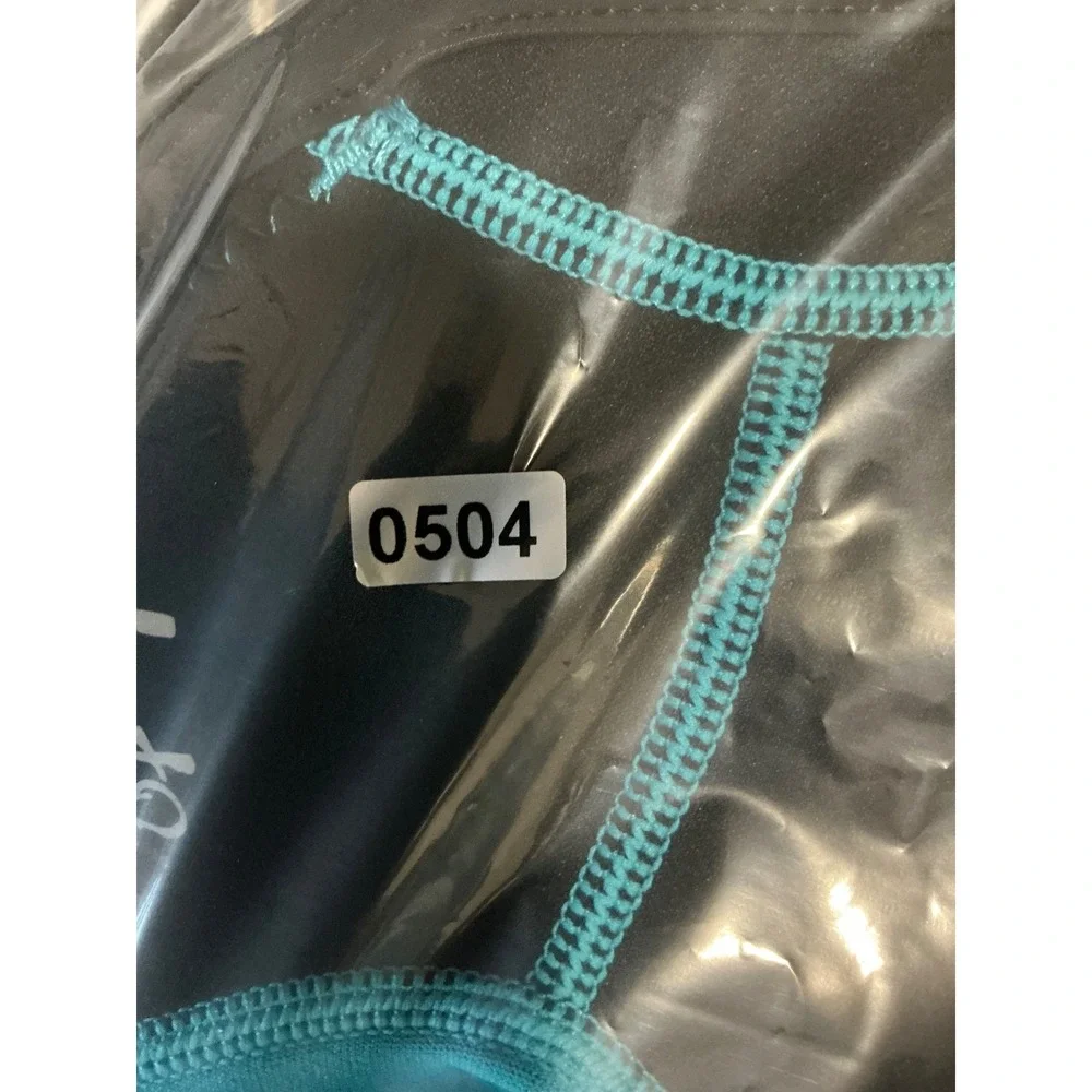 Hevto Kids Shorty Wetsuit Black‎ Blue 2mm Neoprene Front Zip Swim Suit Size 3